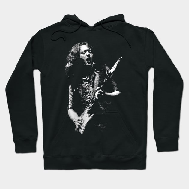 Guitar Hero Tribute Celebrate the Legendary Music of Rory Gallagher with a Stylish T-Shirt Hoodie by QueenSNAKE